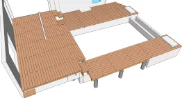 Blick auf das Deck 2