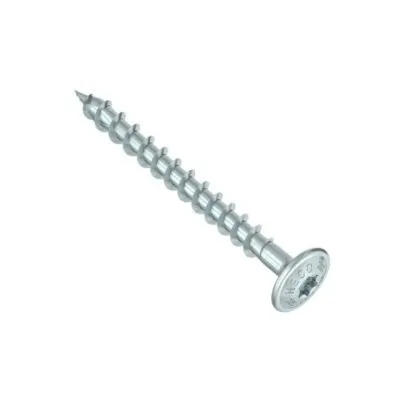 HECO-TOPIX-plus, Tellerschraube, T-Drive, variables Vollgewinde, weiß verzinkt, A3K - Réf. 61961