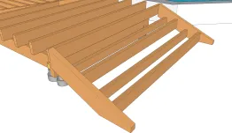 Ansicht der Treppe