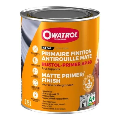 RUSTOL-PRIMER AP.60 : Matte Rostschutzgrundierung und Finish - Réf. 784