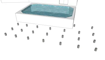 Die Ausführung der Betonsockel
