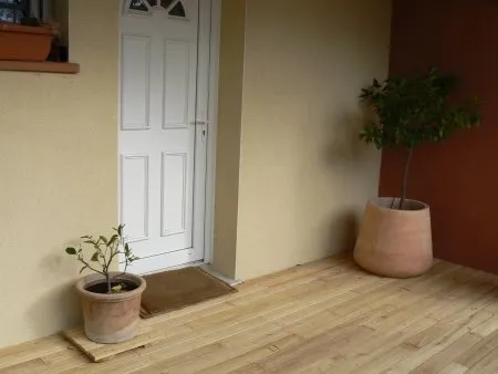 Überdachte Terrasse