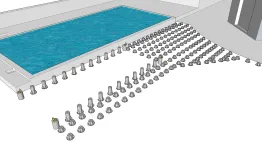 Die Installation der PVC-Sockel