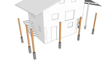Verteilung der Pfosten 1