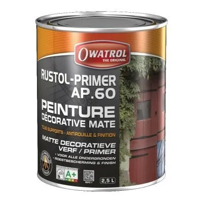 RUSTOL-PRIMER AP.60 : Matte Rostschutzgrundierung und Finish - Réf. 761