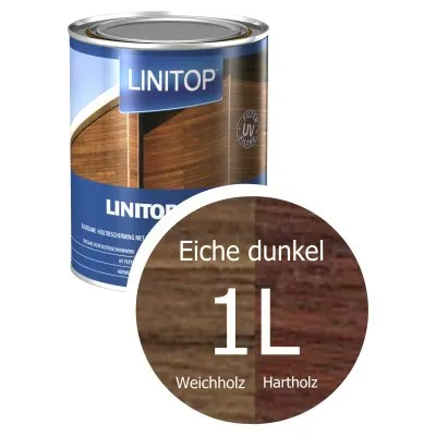 LINITOP SOLID : Schutzbeize mit UV-Filter der neuen Generation. - Réf. L256