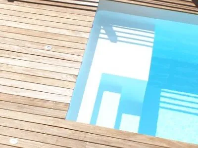 Schwimmbecken aus Holz: Standardmodelle