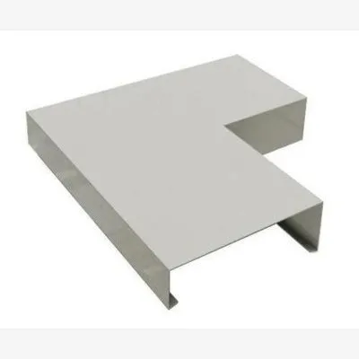 Mauerabdeckung für Ecke - Serie 400 - Aluminium 10/10 - Réf. CPA10-400