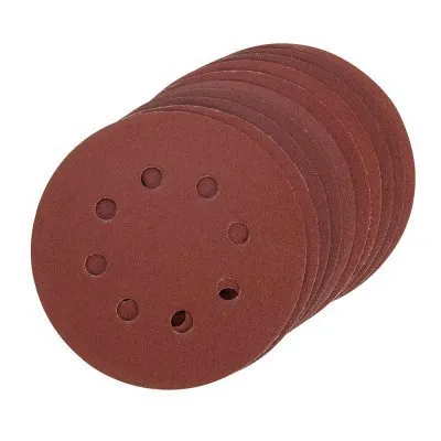 Satz mit 10 Schleifscheiben 125mm - Körnung 240mm - TPTA12850824 - Réf. 850824