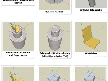 Komponentenbibliothek für SKETCHUP