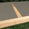 XL-Aluminiumblatt 27 mm, Länge 3 m, RAL7006 strukturiert BEIGE GRAU