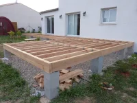 Vorschaubild der Rubrik : Beispiele für Terrassen Unterzugbalken