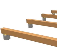 Vorschaubild der Rubrik : Verlegung einer Holzterrasse auf Betonsockel