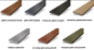 Unterschiedliche Farbmodelle für die Holzverbundstoff-Fußleistenseiten (oder das Abschlussbrett)