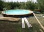 Das Schwimmbecken ohne Terrasse